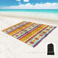 Sandproof Beach Towel with Portable Mesh Bag
